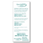 Promotional Econo Card with No Perforations (3 1/2"x8 1/2")
