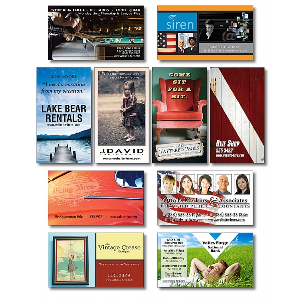 Promotional 30 Mil TuffMag Outdoor Business Card Magnet w/Square Corners Promotional 30 Mil TuffMag Outdoor Business Card Magnet w/Square Corners