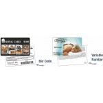 Gift Card With Barcode Logo Branded