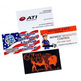 Magnetic Business Card Logo Branded
