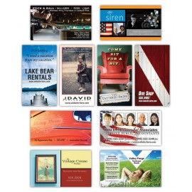 Awareness Business Card Magnet - 3.5x2 (Square Corners) - 25 mil. Custom Printed