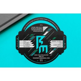 Custom Imprinted Metal Invitations  Custom Imprinted Metal Invitations