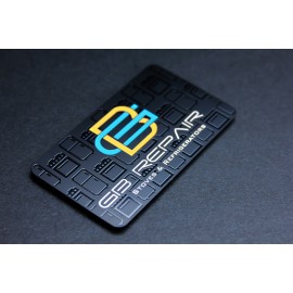 Logo Branded Black Metal Business Cards  Logo Branded Black Metal Business Cards