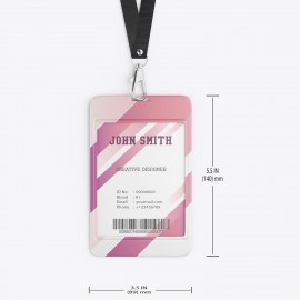 Full Color PVC ID Card -5.5"H x 3.5
