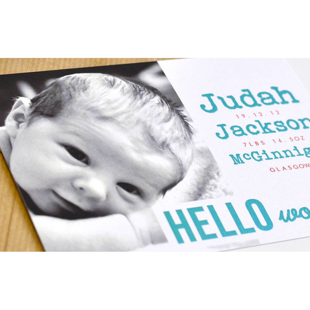 5.5" X 8.5" 16PT 4:0 Suede Announcement Cards with Soft Velvet Lamination w/ Spot UV on the front , Custom Printed 5.5" X 8.5" 16PT 4:0 Suede Announcement Cards with Soft Velvet Lamination w/ Spot UV on the front , Custom Printed