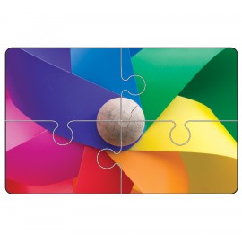 Card Puzzle Logo Branded