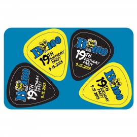 Promotional Guitar Pick Card (4 Picks)