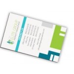 Full Color Specialty White Magnetic Business Cards (1 Sided) Custom Printed