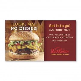 Logo Branded 24 Hour Business Card Magnet