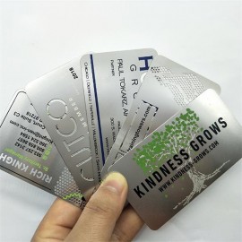 Custom Printed Metal Business Card