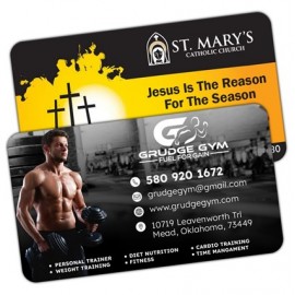 Custom Printed 2x3.5 Round Corner Magnetic Business Cards