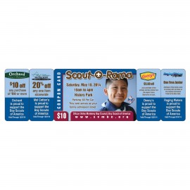 Card w/4 Tags Logo Branded