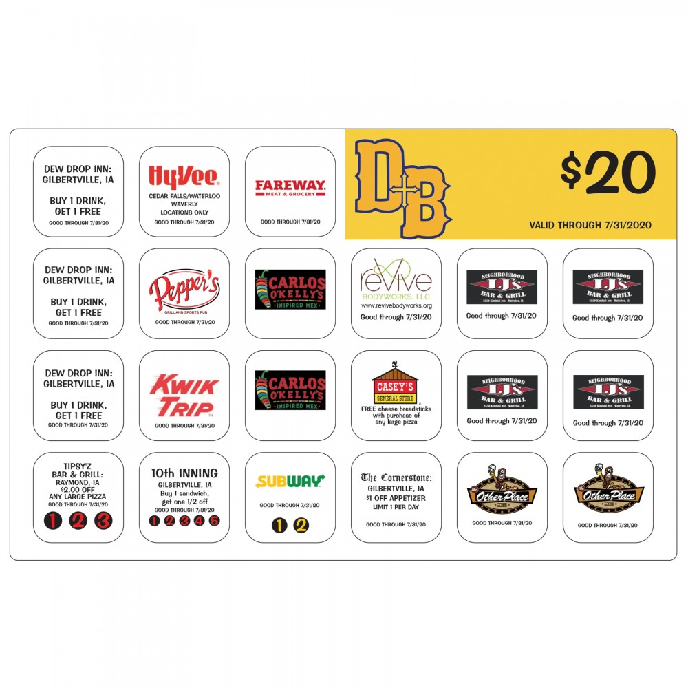 Logo Branded Postcard w/ 21 Pop-Outs Logo Branded Postcard w/ 21 Pop-Outs