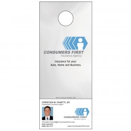 Business Card Hanger Custom Printed  Business Card Hanger Custom Printed