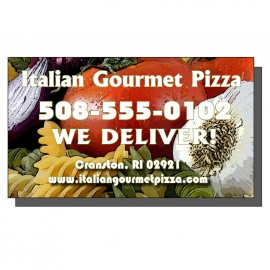 Custom Imprinted Business Card Full Color with Magnet Back