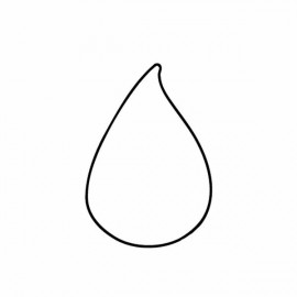 Personalized Water Drop Magnet - Full Color  Personalized Water Drop Magnet - Full Color