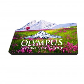 1/4" Eco-Wood Magnets (2-12 SQ) with Logo