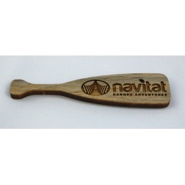 1" x 4" - Hardwood Magnets - Paddle with Logo  1" x 4" - Hardwood Magnets - Paddle with Logo