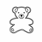 Magnet - Bear - Full Color with Logo
