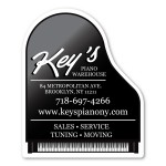 Personalized Piano Magnet - 3.25" x 4" - 20 mil