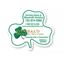 Promotional Shamrock Magnet - Full Color  Promotional Shamrock Magnet - Full Color