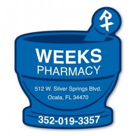 Mortar & Pestal Magnet - 3.5" x 4" - 30 mil - Outdoor Safe with Logo  Mortar & Pestal Magnet - 3.5" x 4" - 30 mil - Outdoor Safe with Logo