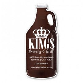 Promotional Growler Magnet - 2.75" x 6.25" - 30 mil - Outdoor Safe