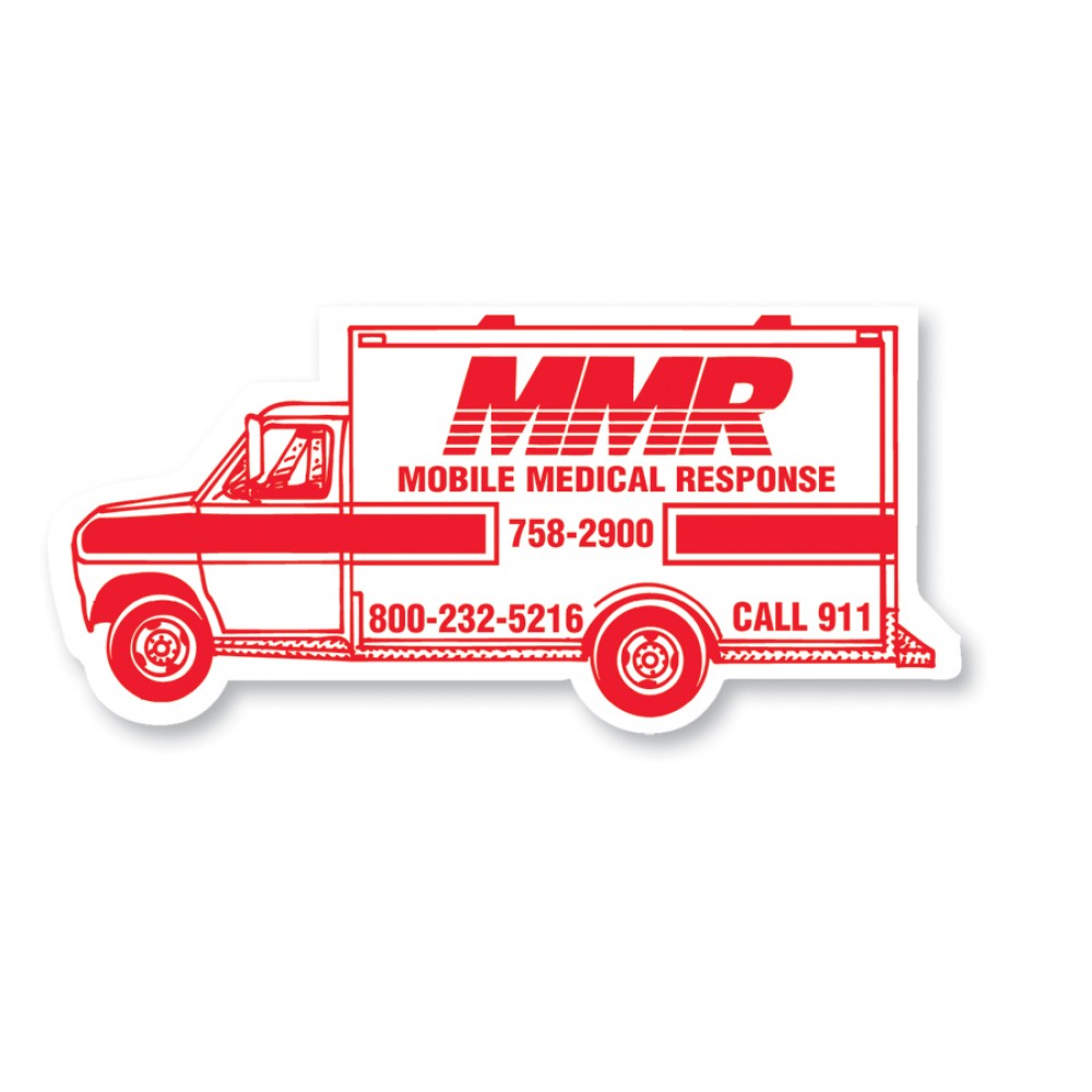 Ambulance Magnet - Full Color with Logo