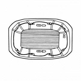 Magnet - Life Raft - Full Color with Logo  Magnet - Life Raft - Full Color with Logo