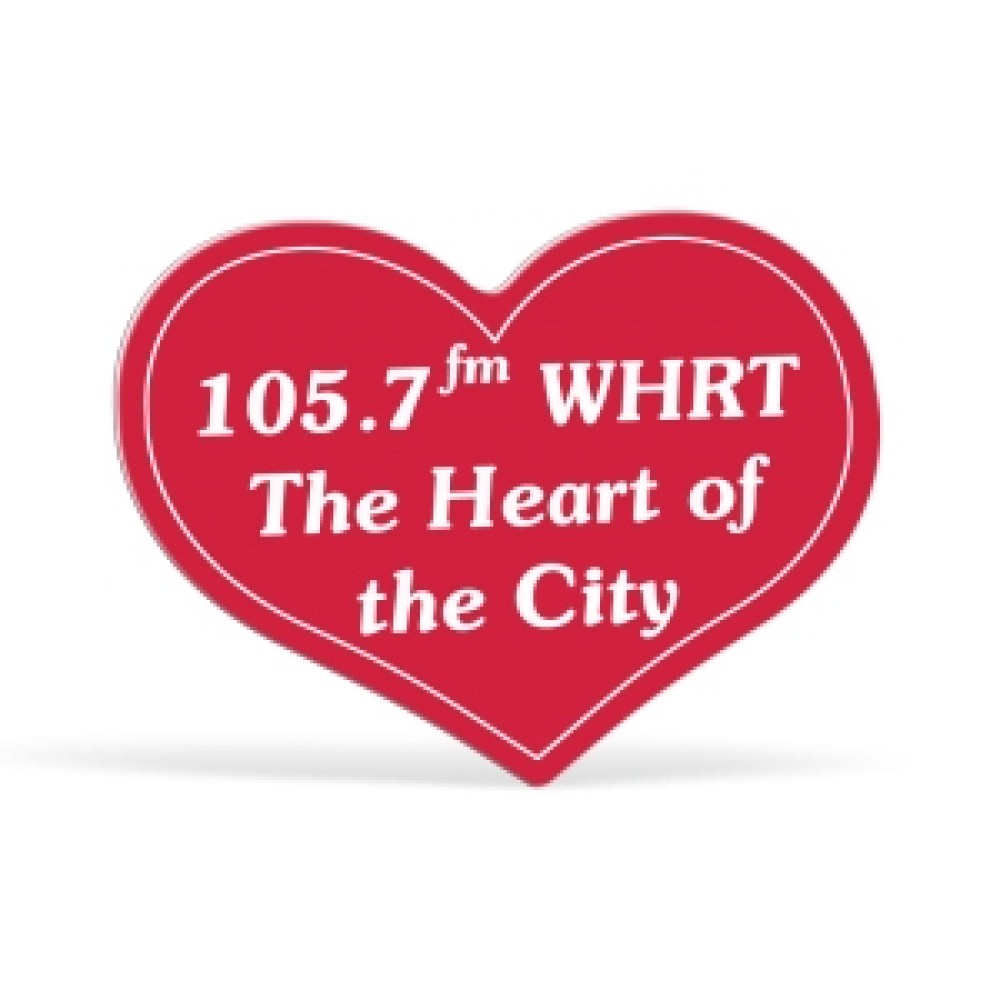Promotional Heart 0.03" Thick Vinyl Die Cut Medium Stock Magnet Promotional Heart 0.03" Thick Vinyl Die Cut Medium Stock Magnet