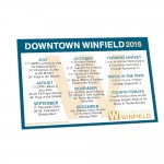 Schedule Magnet | Rectangle | 4" x 6" with Logo