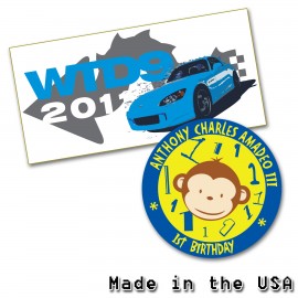 Customized Custom Magnet - 40 - 50 Square Inch - 30 mil - Outdoor Safe