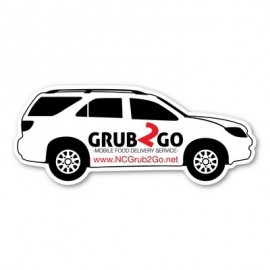 Promotional SUV Magnet - 4.25" x 1.75" - 30 mil - Outdoor Safe