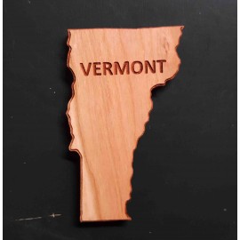 2" - Vermont Hardwood Magnets with Logo  2" - Vermont Hardwood Magnets with Logo