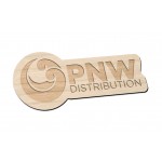 Flexible Wood Magnet - Laser Etched with Logo
