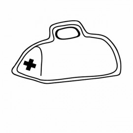 Custom Magnet - Doctor's Bag - Full Color