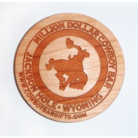 2" x 2" - Hardwood Magnets with Logo  2" x 2" - Hardwood Magnets with Logo