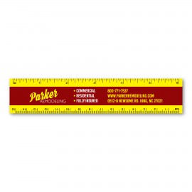 Ruler Magnet - 6.25" x 1.25" - 20 mil with Logo  Ruler Magnet - 6.25" x 1.25" - 20 mil with Logo