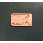 Customized 2" - Maryland Hardwood Magnets