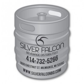 Keg Magnet - 3" x 4" - 30 mil - Outdoor Safe with Logo  Keg Magnet - 3" x 4" - 30 mil - Outdoor Safe with Logo