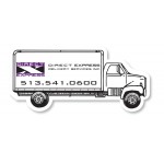 Delivery Truck Magnet - Full Color with Logo