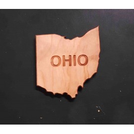 2" - Ohio Hardwood Magnets with Logo  2" - Ohio Hardwood Magnets with Logo