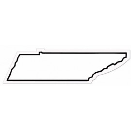 Logo Branded Tennessee State Shape Magnet - Full Color