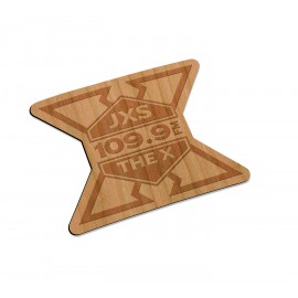 Flexible Wood Magnet - Laser Etched with Logo  Flexible Wood Magnet - Laser Etched with Logo