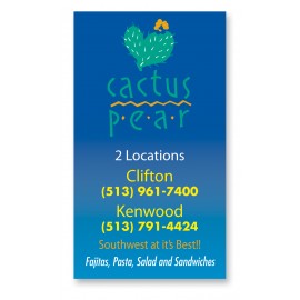 Custom Rectangle Magnet - Full Color (2" x 6")  Custom Rectangle Magnet - Full Color (2" x 6")