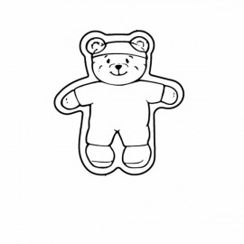 Custom Magnet - Bear w/Clothing - Full Color  Custom Magnet - Bear w/Clothing - Full Color