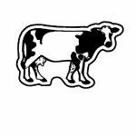 Cow Magnet - Full Color with Logo