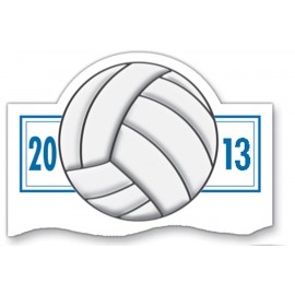 20 Mil Volleyball Schedule Magnet - Full Color with Logo