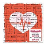 Heart Health Message Magnets Custom Printed