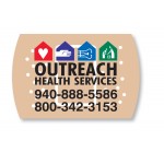 Bandaid Magnet - Full Color with Logo